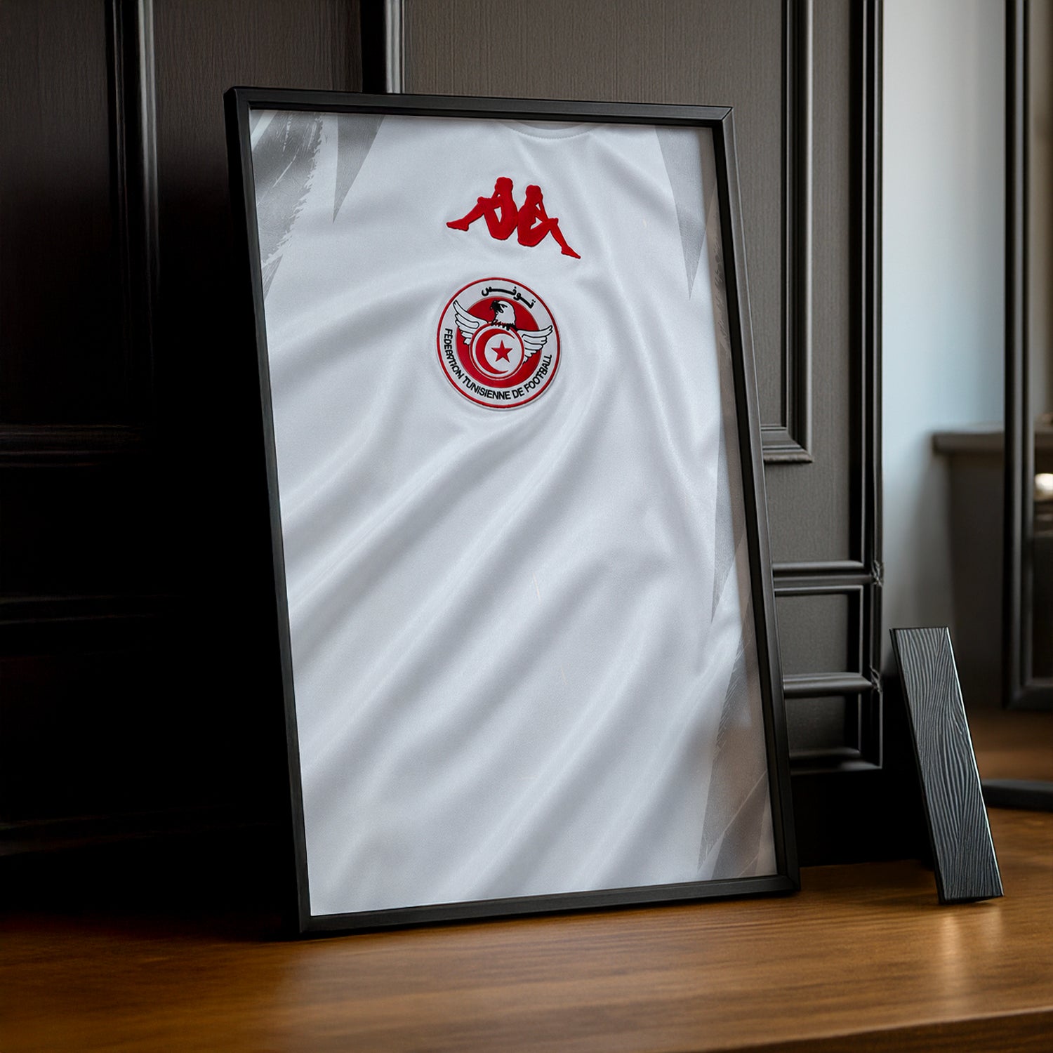Cadre Photo Maillot Tunisie – Extérieur Coupe du Monde 2026 TonCadre