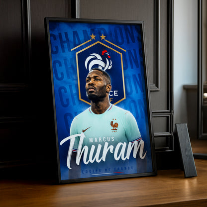 Cadre Photo Marcus Thuram – Équipe de France TonCadre