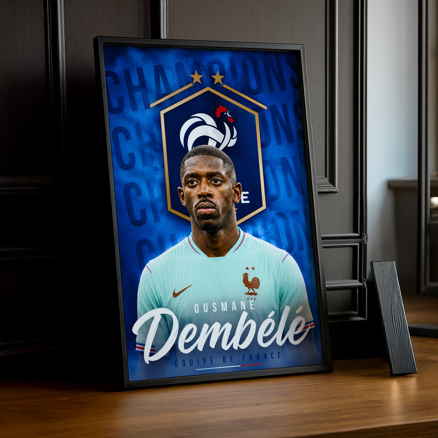 Cadre Photo Ousmane Dembélé – Équipe de France TonCadre