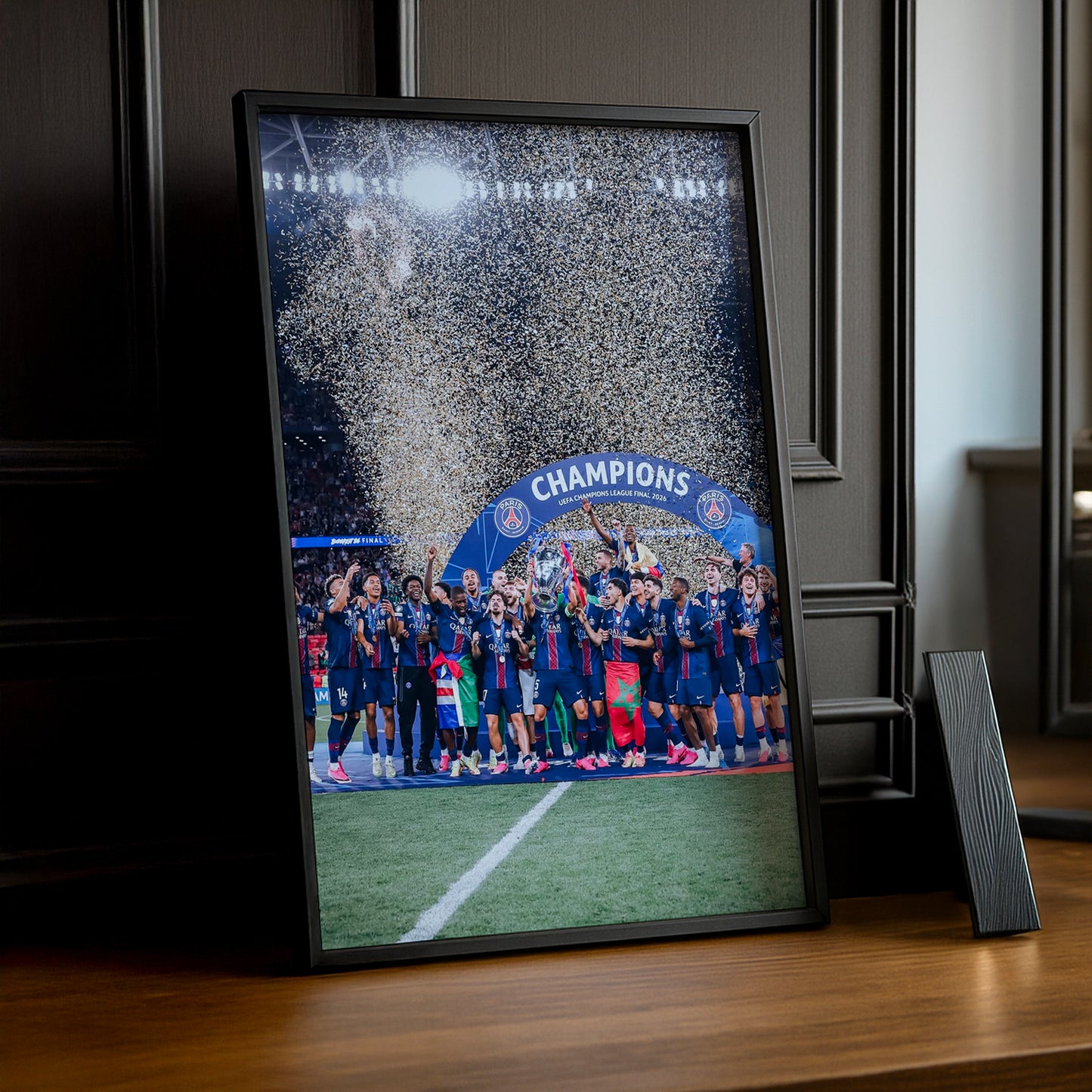 Cadre Photo PSG – Célébration Officielle Champions League Final 2026 | Toute l'Équipe TonCadre