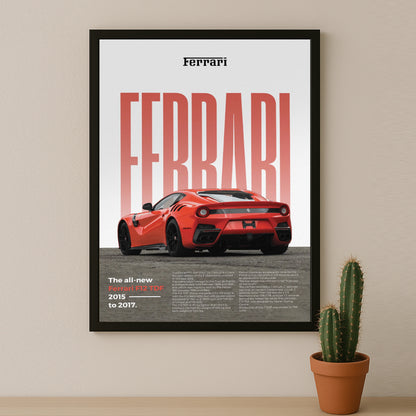 Poster Voitures - Ferrari F12 TDF