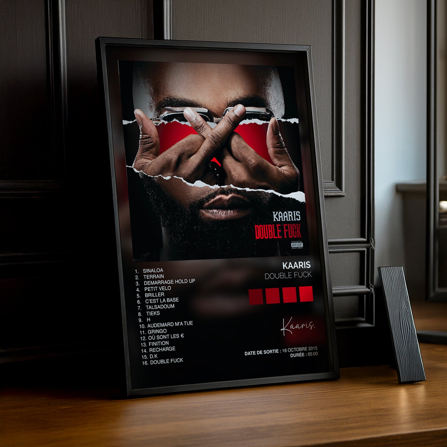 Cadre Photo Kaaris - Double F*ck