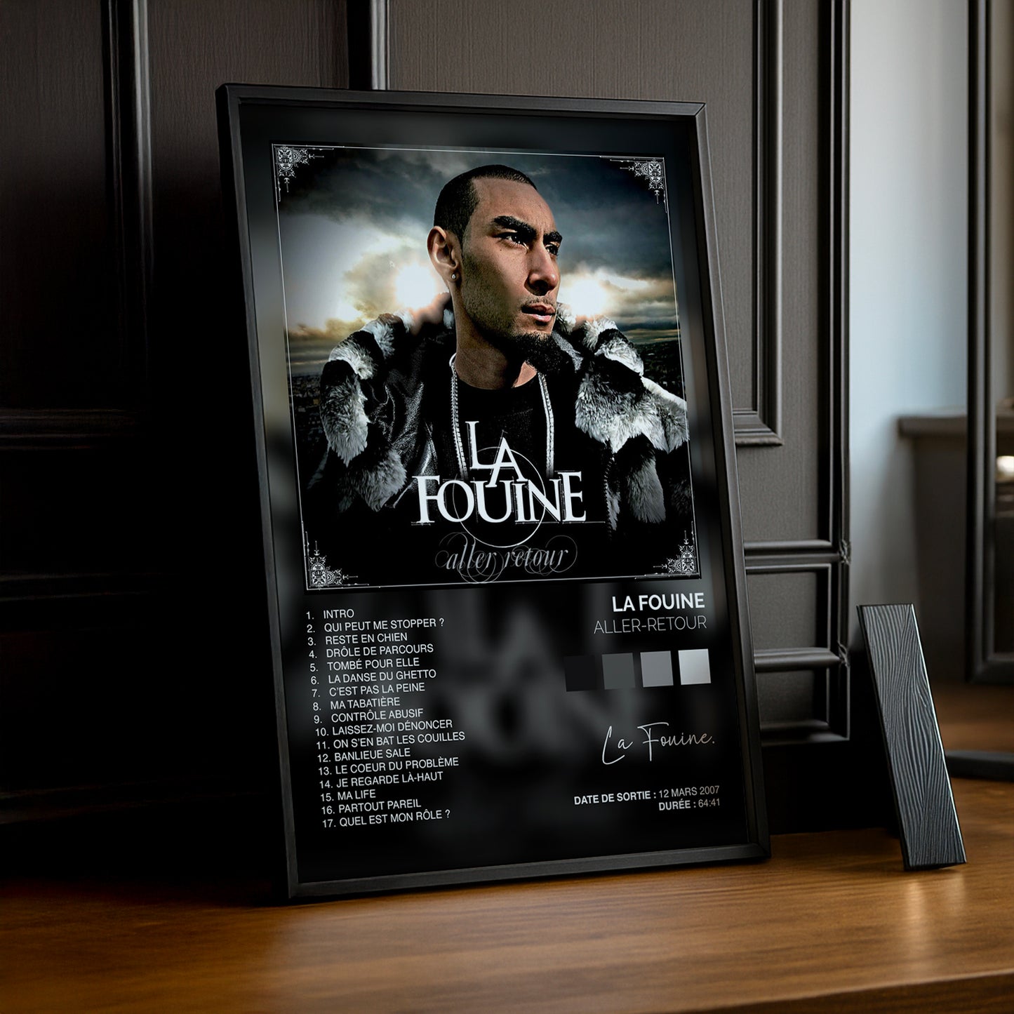 Cadre Photo La Fouine - Aller-Retour