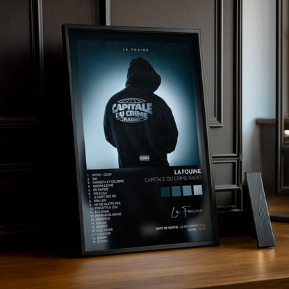 Cadre Photo La Fouine - Capitale du Crime Radio