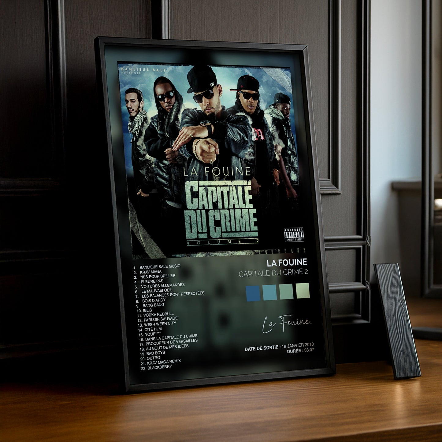 Cadre Photo La Fouine - Capitale du crime 2