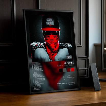 Cadre Photo La Fouine - Capitale du crime 3
