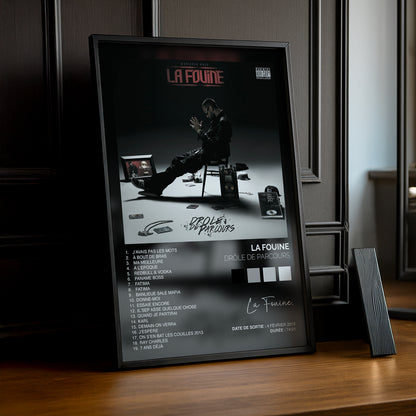 Cadre Photo La Fouine - Drôle de parcours