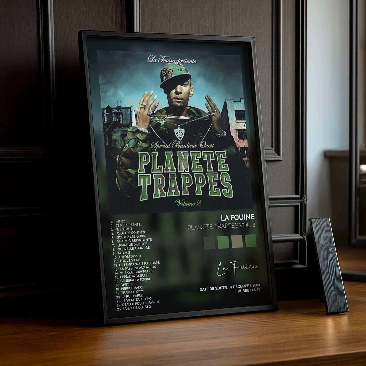 Cadre Photo La Fouine - Planète Trappes Vol 2