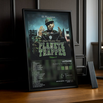Cadre Photo La Fouine - Planète Trappes Vol 2