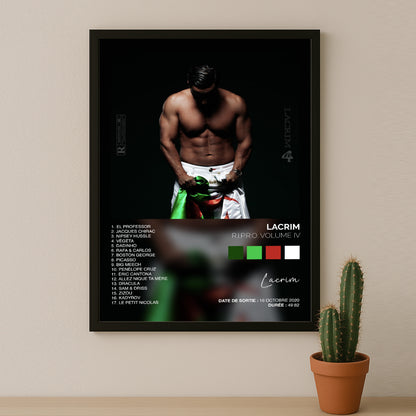 Cadre photo Album Musicaux - Ripro Volume 4 de Lacrim