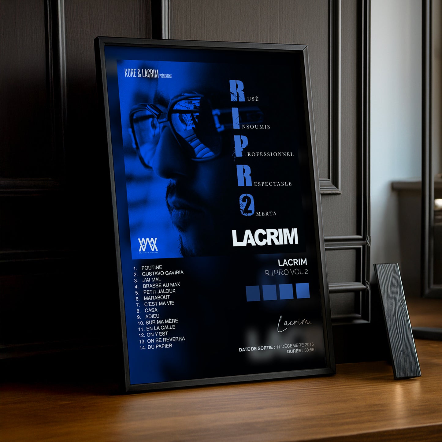 Cadre Photo Lacrim - RIPRO 2