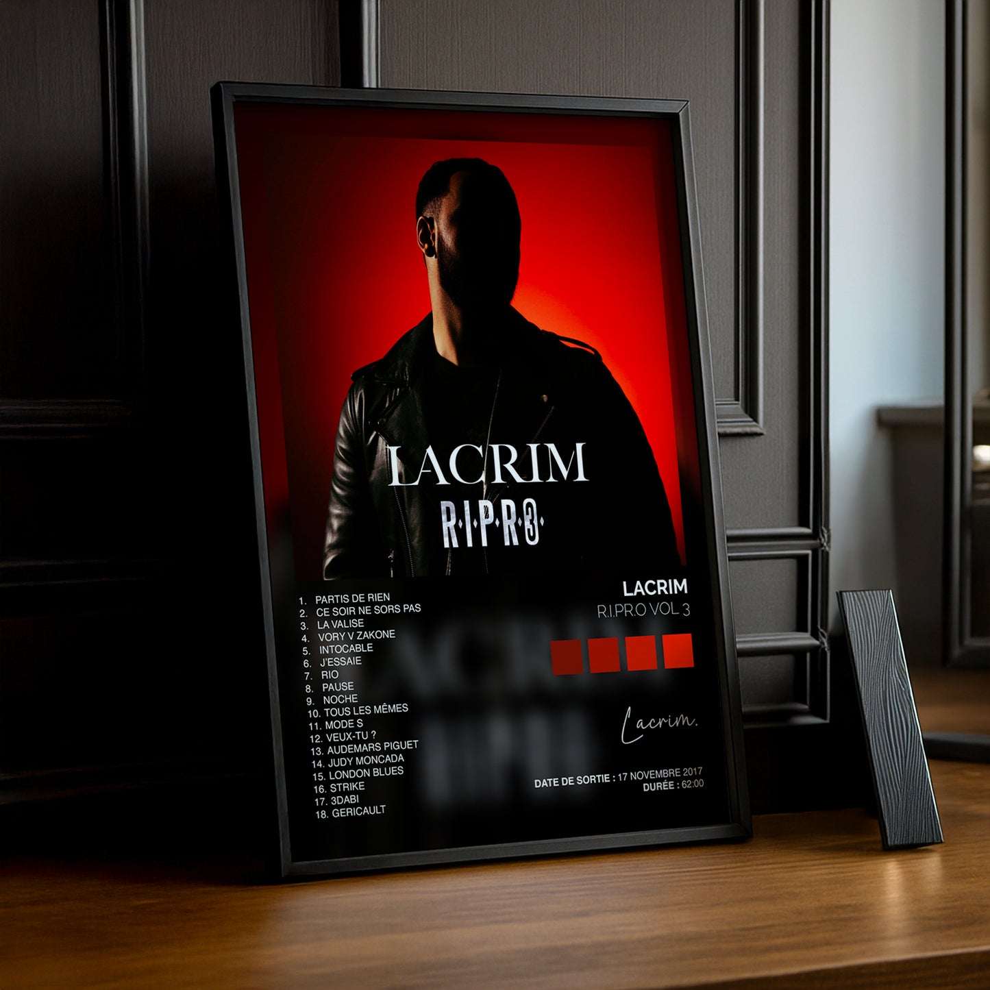 Cadre Photo Lacrim - RIPRO 3