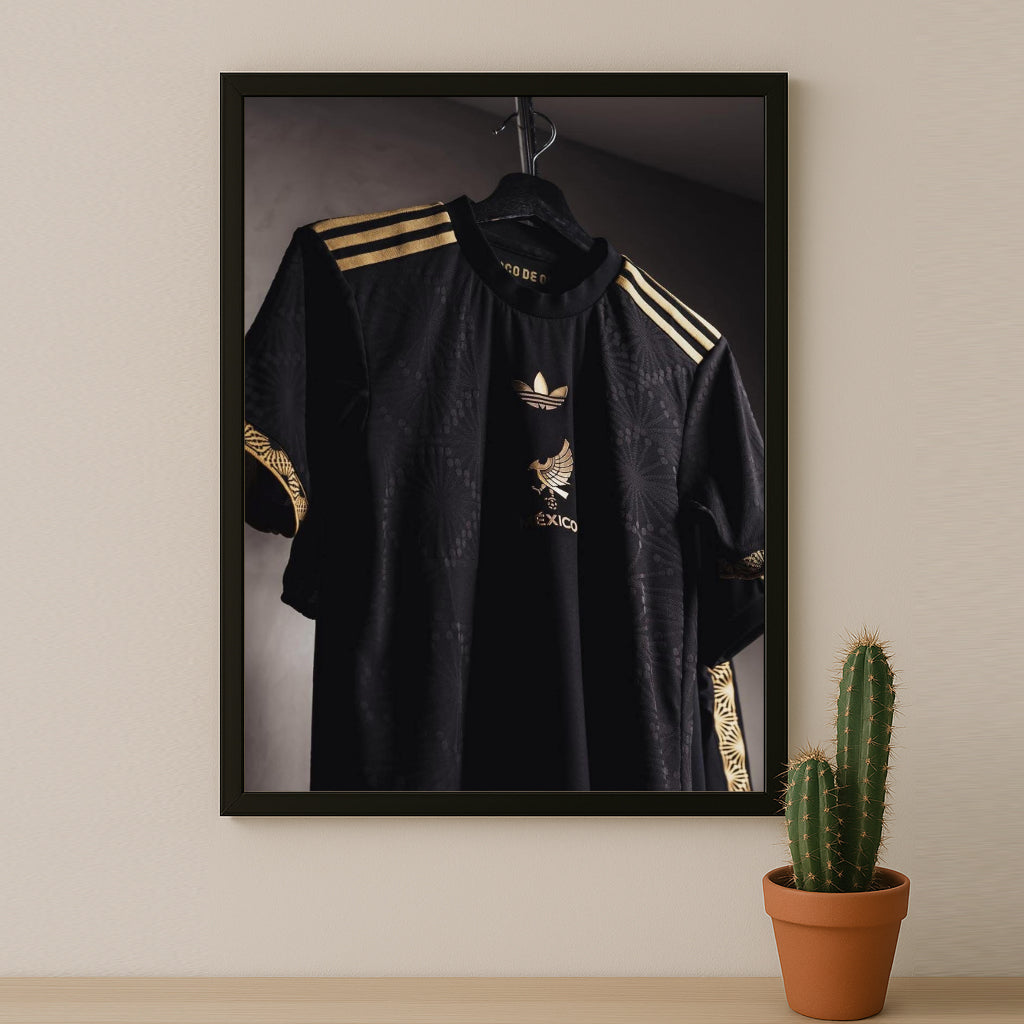 Poster Maillot Football - Mexico 2025-2026
