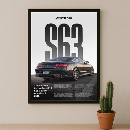 Poster Voitures - Mercedes AMG S63