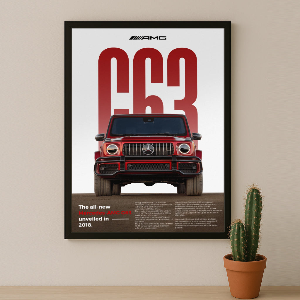 Poster Voitures - Mercedes G63