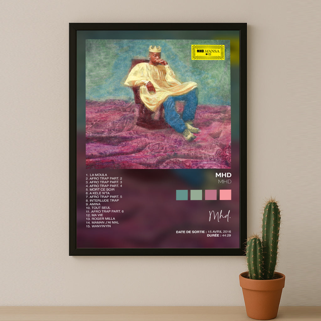 Cadre photo Album Musicaux - MHD de MHD