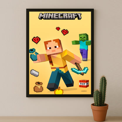 Cadre photo Minecraft - Bundles of Bravery