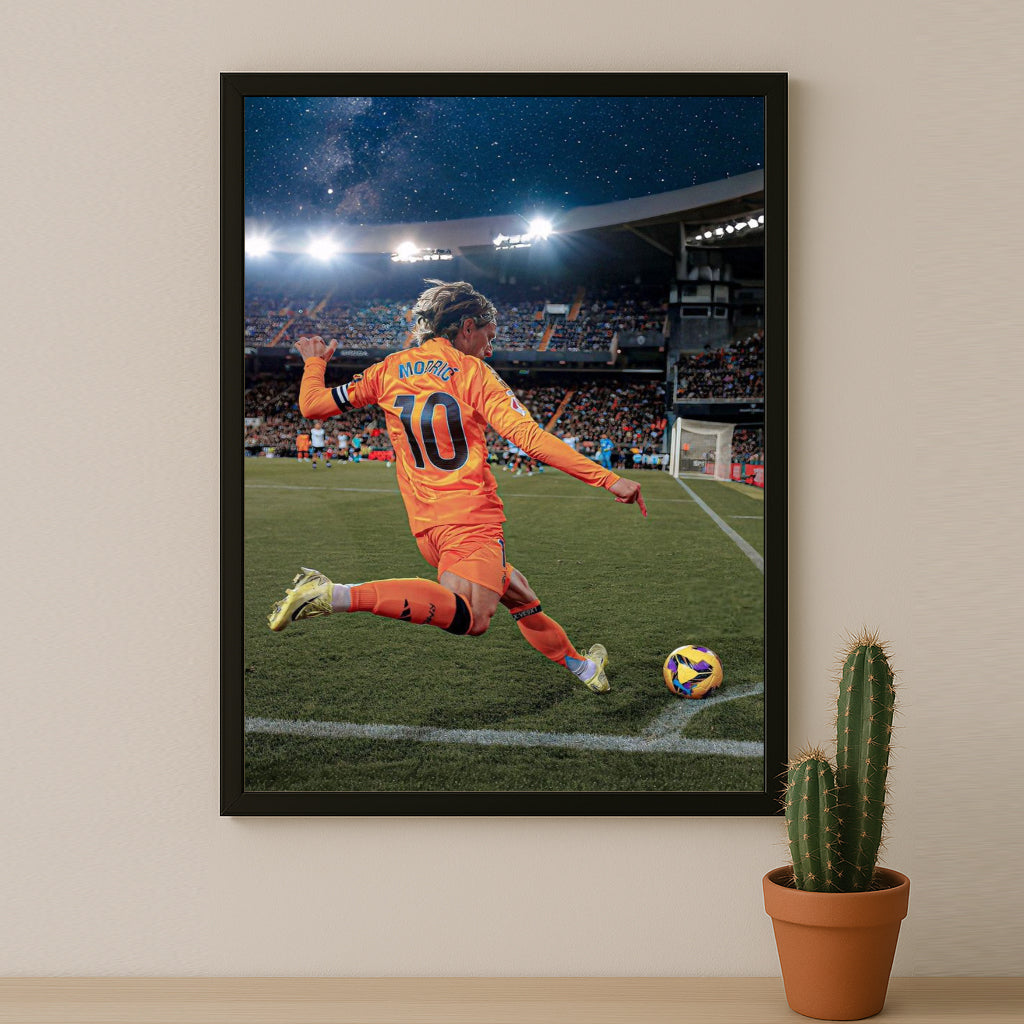 Poster encadrée Real Madrid - Modric