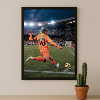 Poster encadrée Real Madrid - Modric