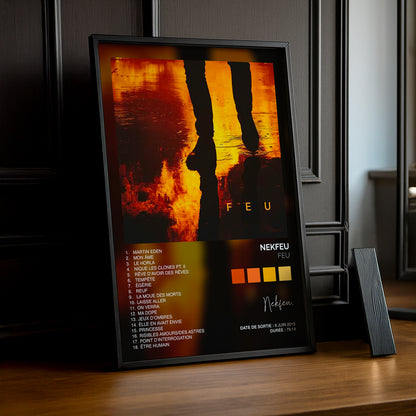 Cadre Photo Nekfeu - Feu