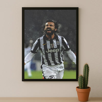 Poster encadrée Juventus - Pirlo