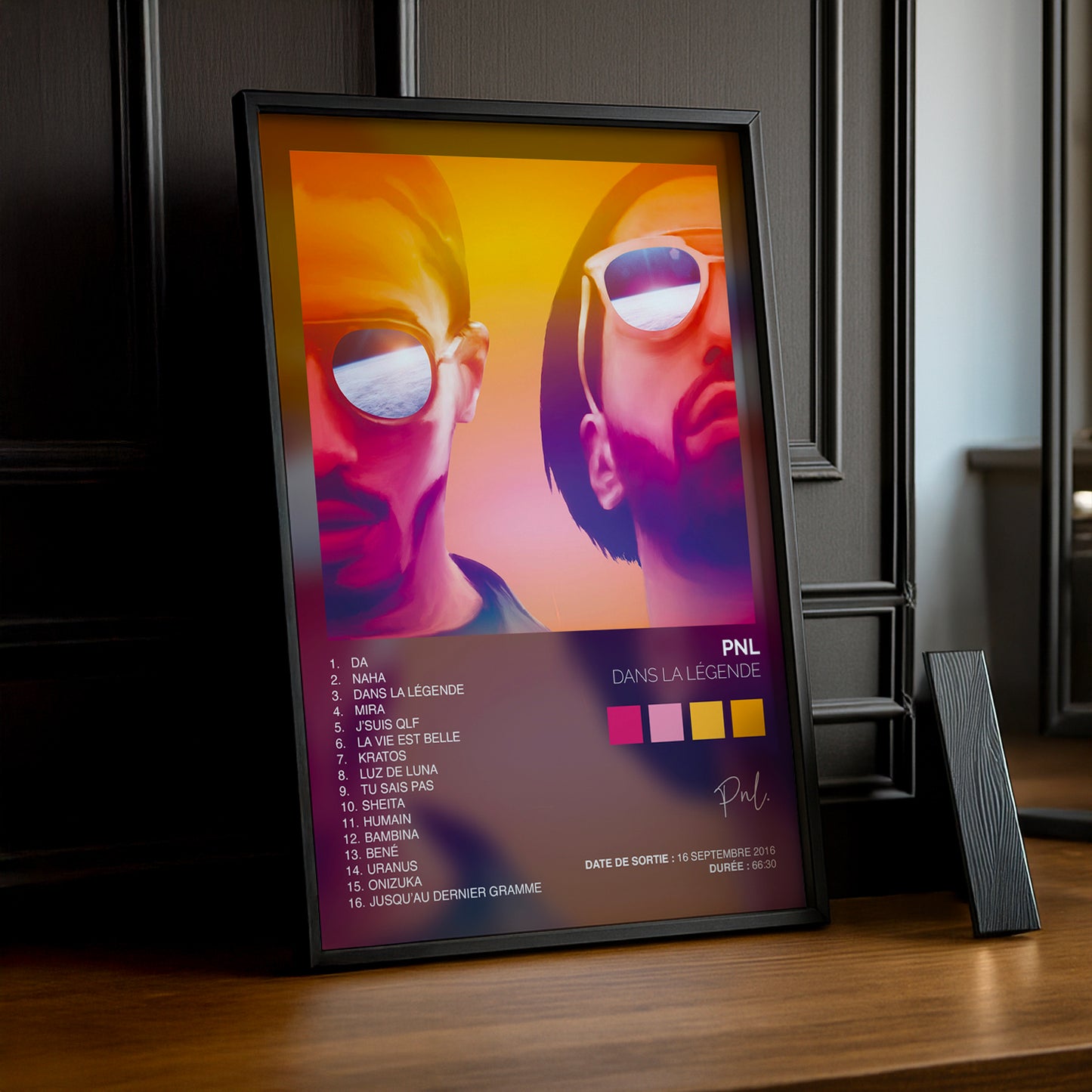 Cadre Photo PNL - Dans La Légende