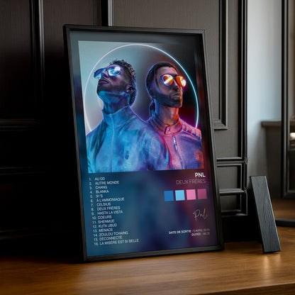 Cadre Photo PNL - Deux Frères