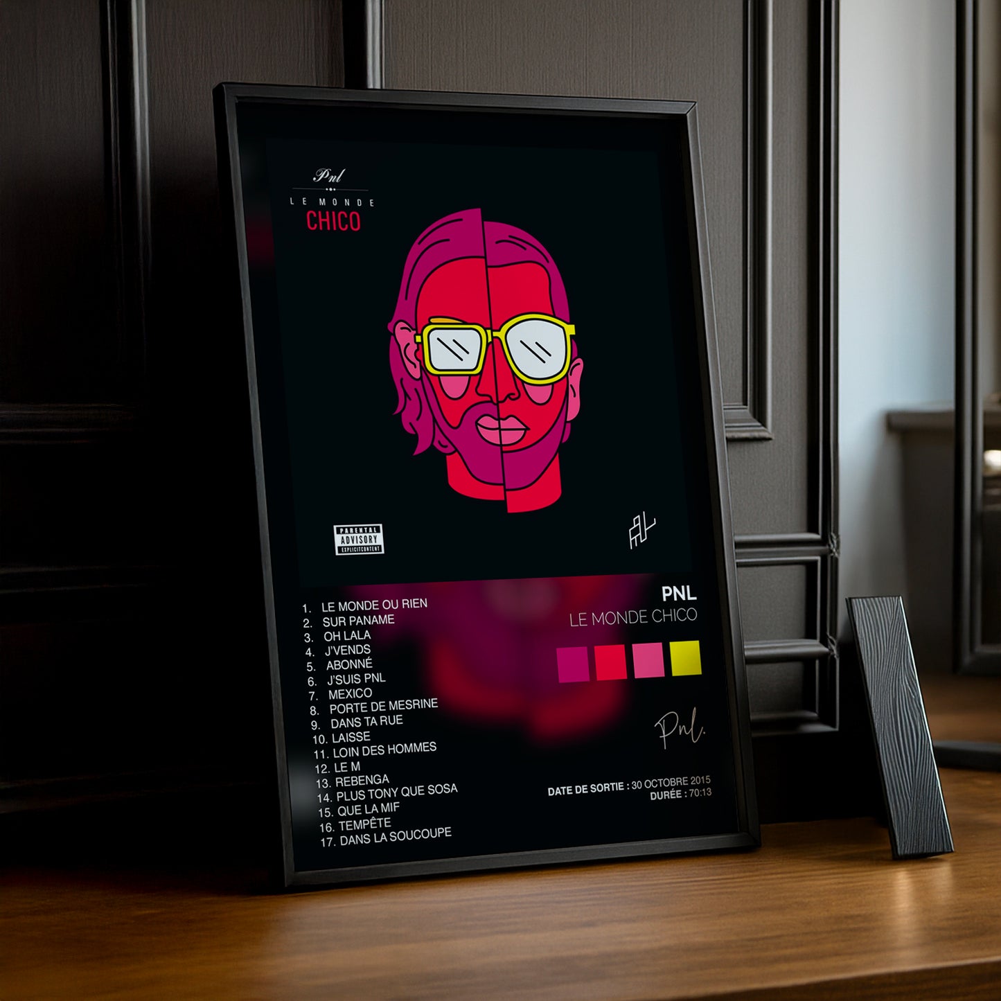 Cadre Photo PNL - Le Monde Chico