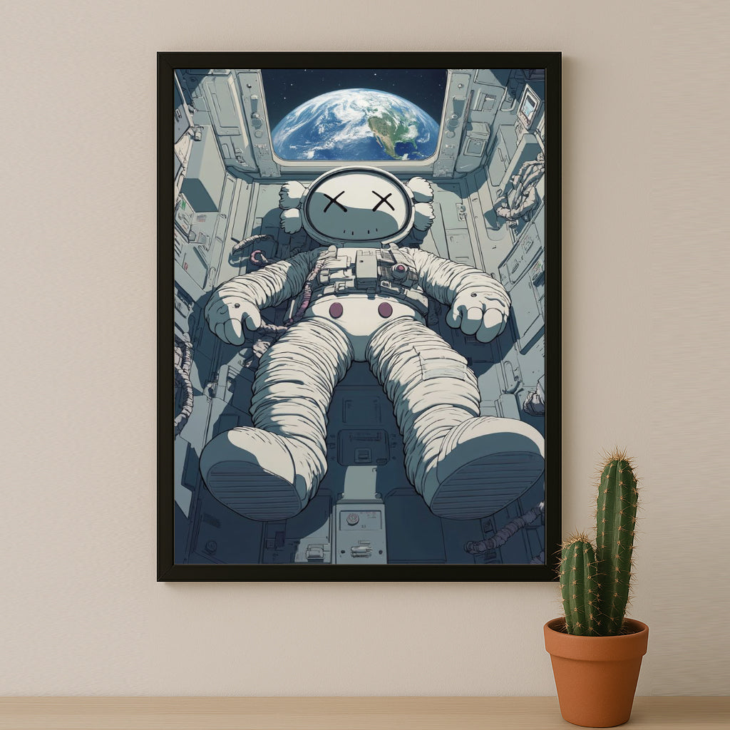 Poster Kaws - Companion Astronaute