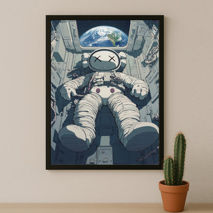 Poster Kaws - Companion Astronaute