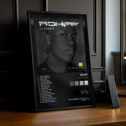 Cadre Photo Rohff - La Cuenta