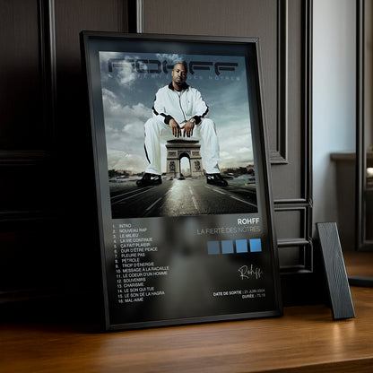 Cadre Photo Rohff - La fierté des nôtres