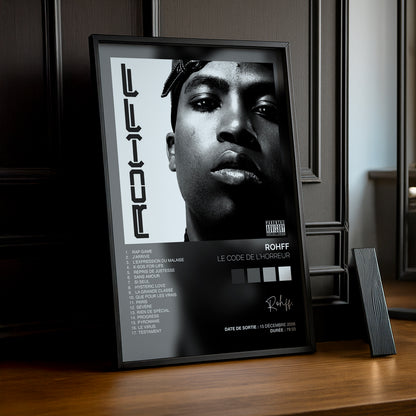Cadre Photo Rohff - Le code de l'horreur - TonCadre