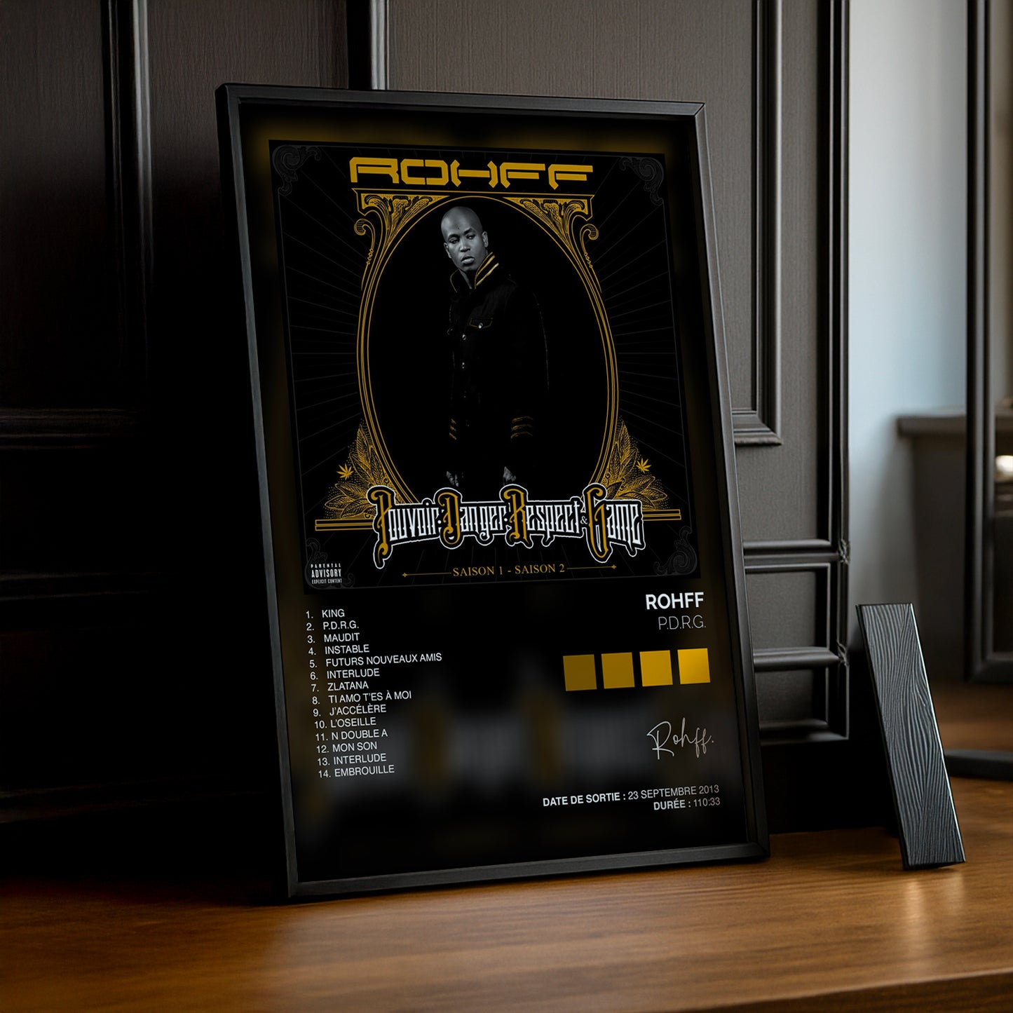 Cadre Photo Rohff - PDRG