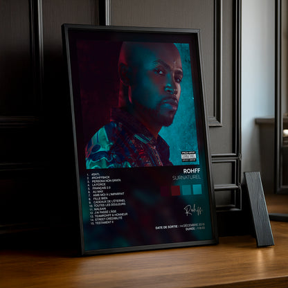 Cadre Photo Rohff - Surnaturel - TonCadre
