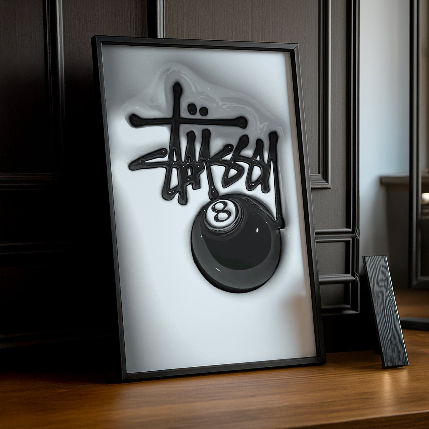 Cadre photo Stüssy 8 logo