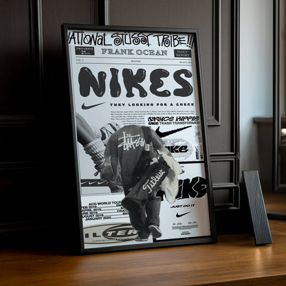 Cadre photo Stüssy x Nike