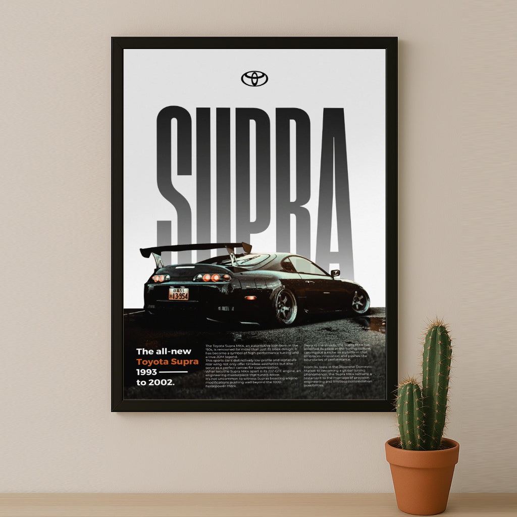 Poster Voitures - Toyota Supra