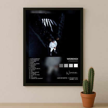 Cadre photo Album Musicaux - Pyramide de Werenoi