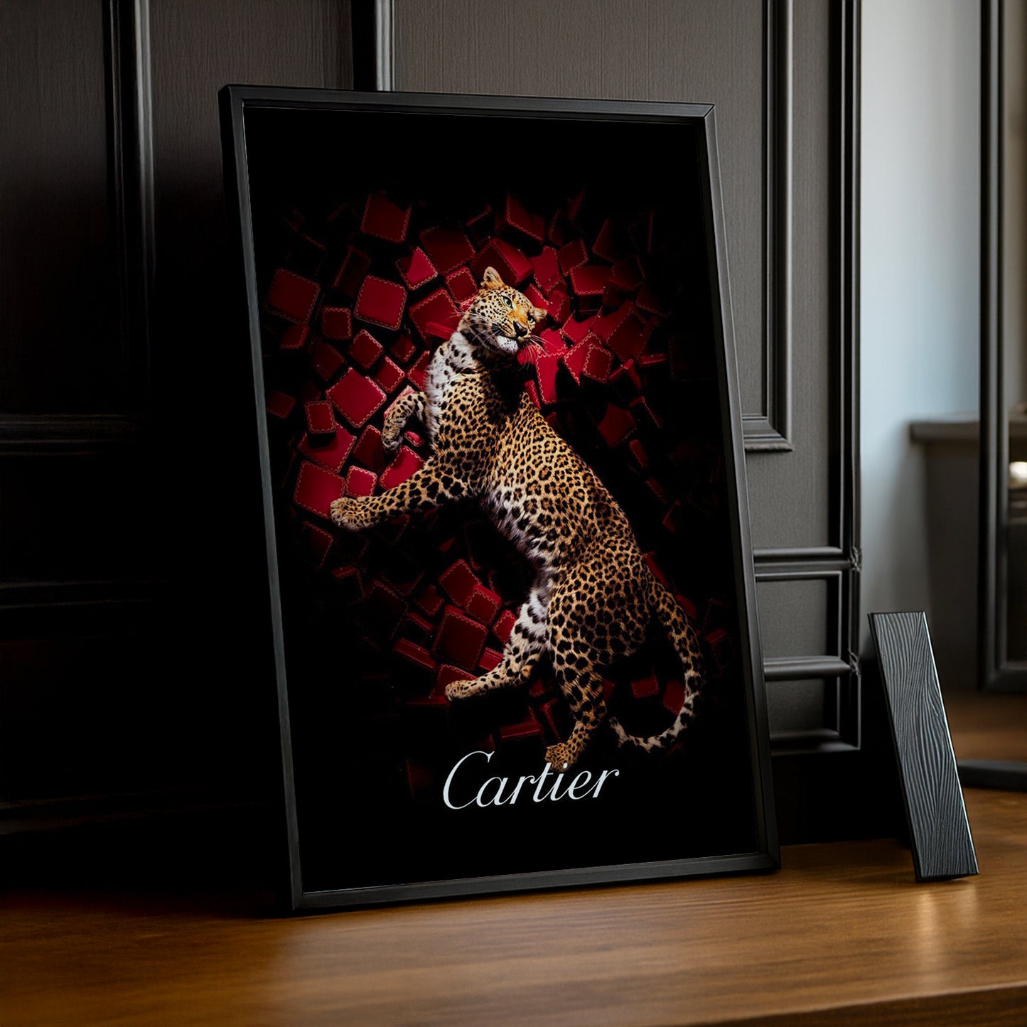 Cadre photo Cartier - Panthère Allonger