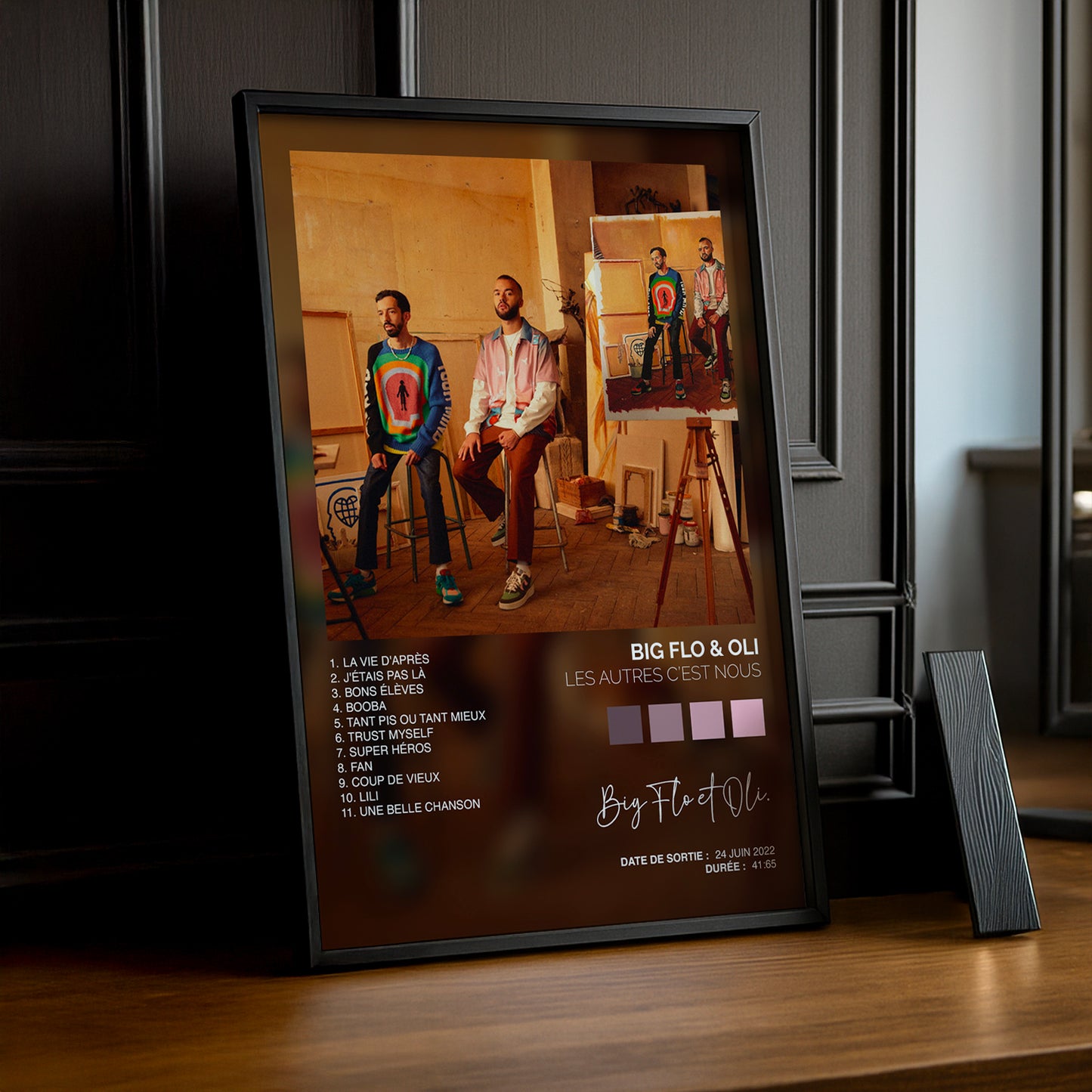 Cadre photo Album - Les autres c'est nous de BigFlo et Oli