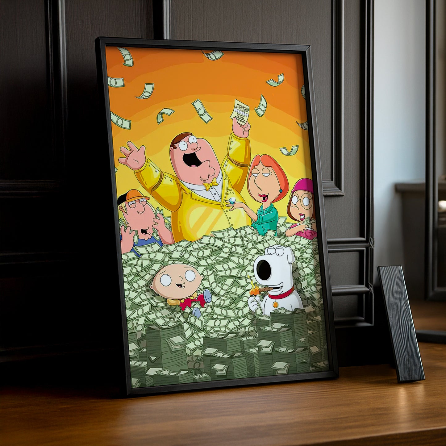 Cadre Photo Family Guy - Dollars