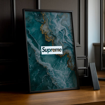 Cadre photo Supreme - Golden Water