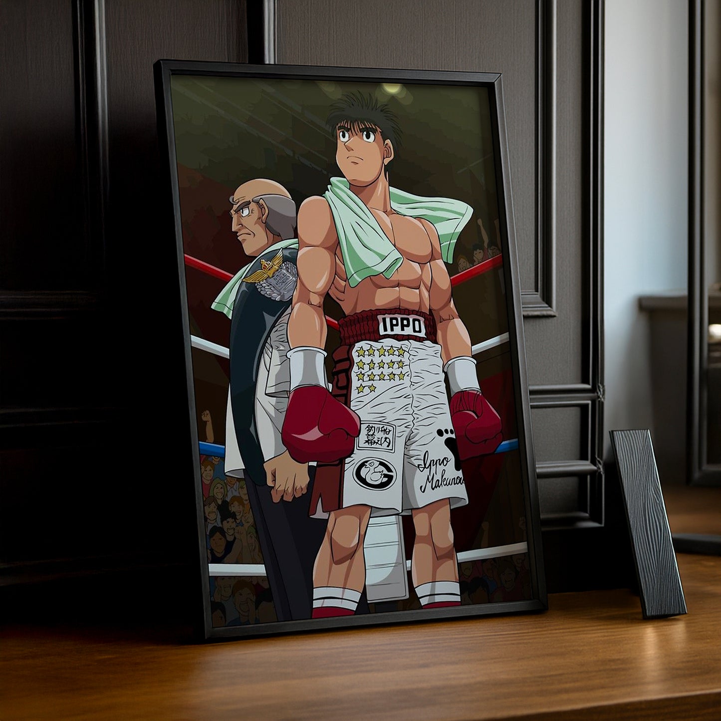 Cadre Photo Hajime no Ippo - Makunouchi Ippo x Kamogawa Genji