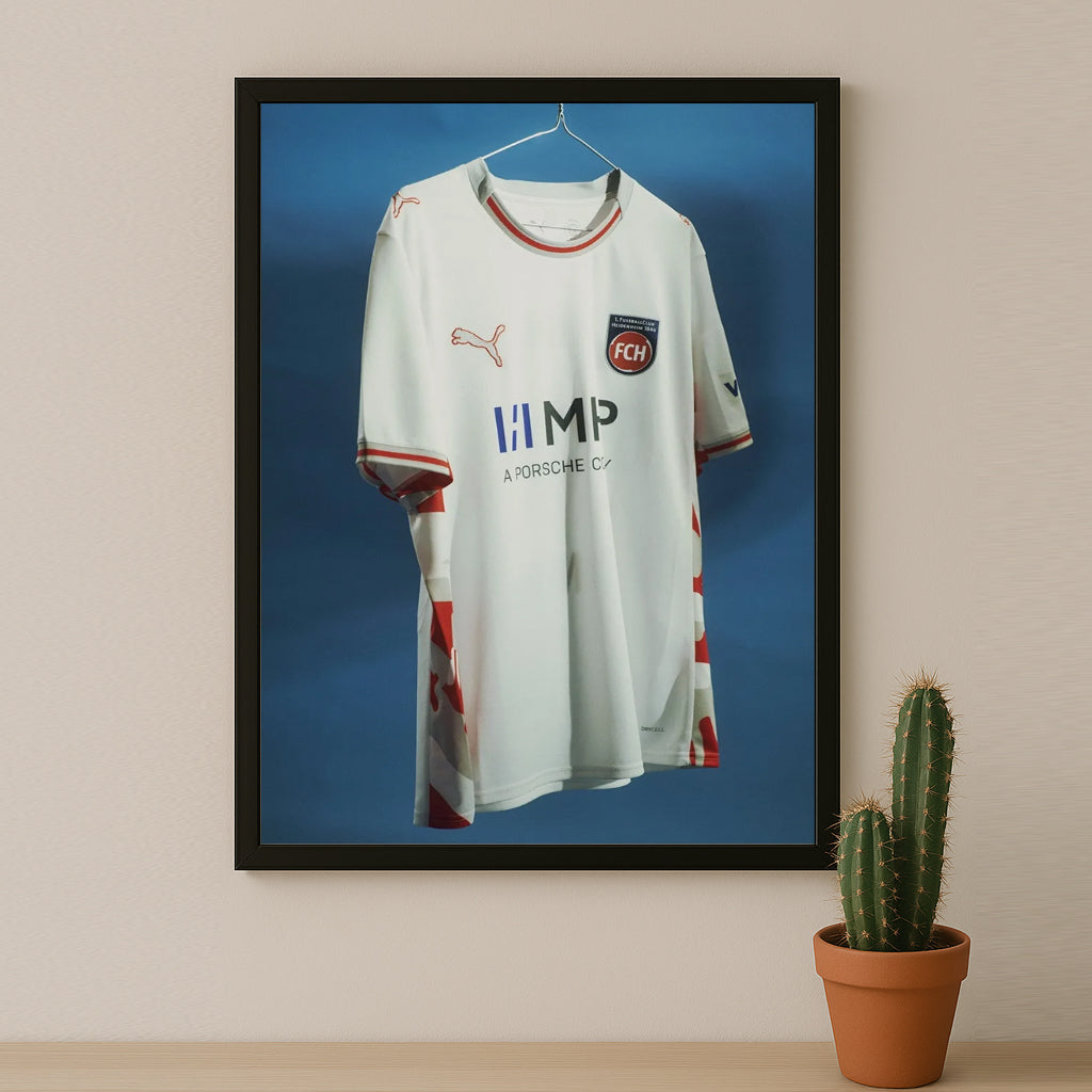 Poster Maillot Football - Heidenheim Kit 25-26