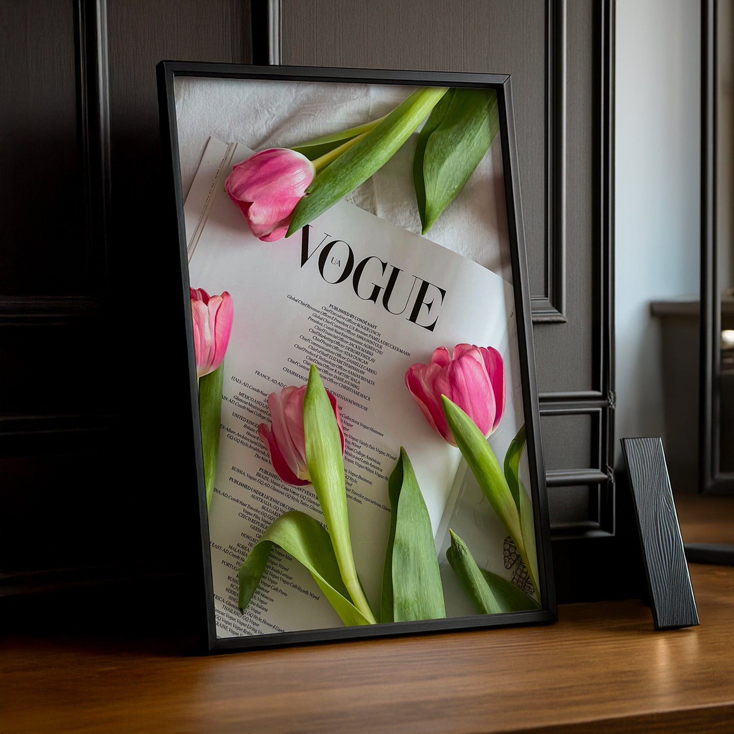 Poster Photo Vogue - Flowers