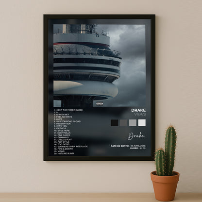 Poster Drake - Album Views