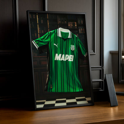 Poster Maillot Football - Sassuolo Kit 25-26