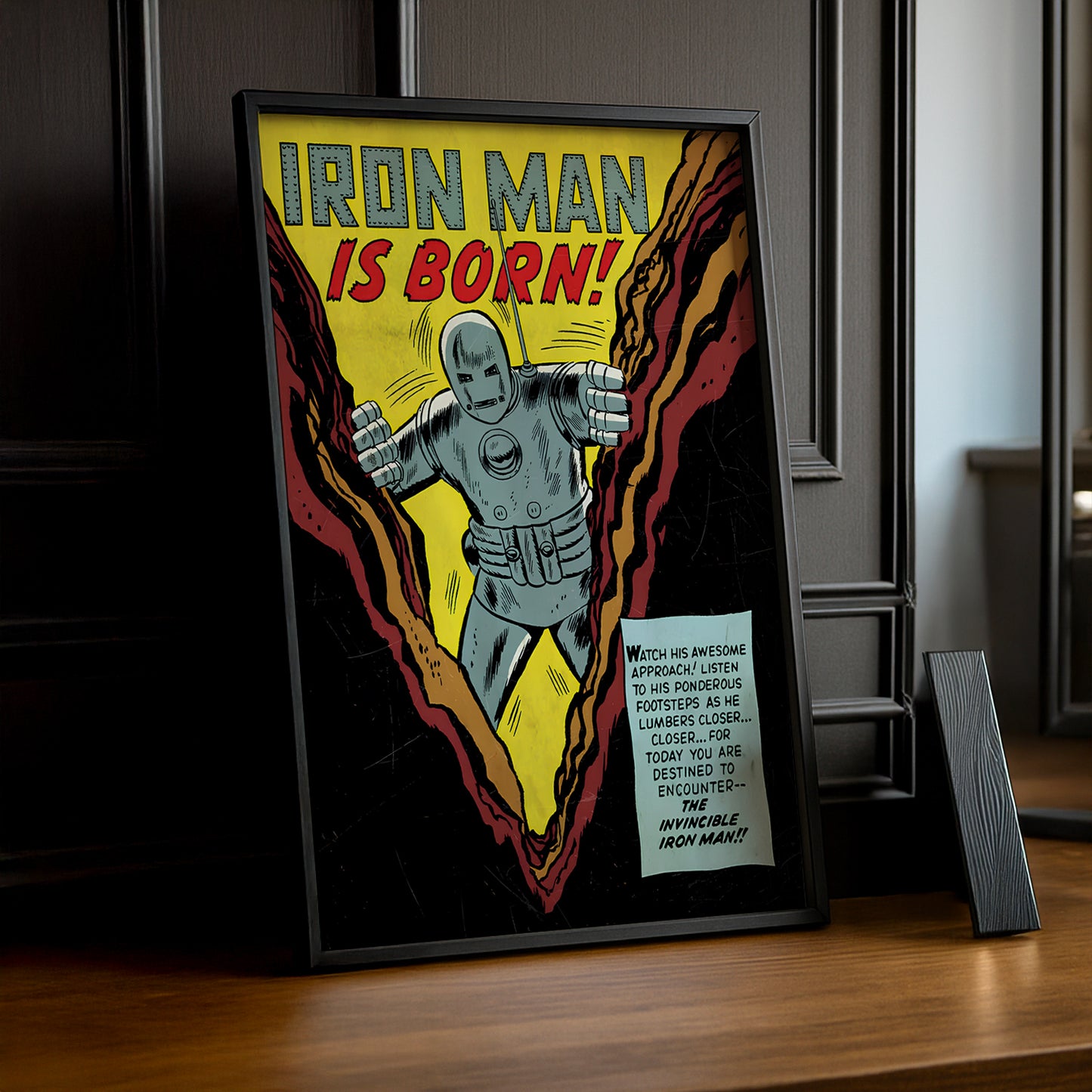 Cadre photo Iron Man Marvel