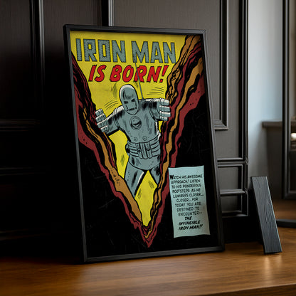 Cadre photo Iron Man Marvel